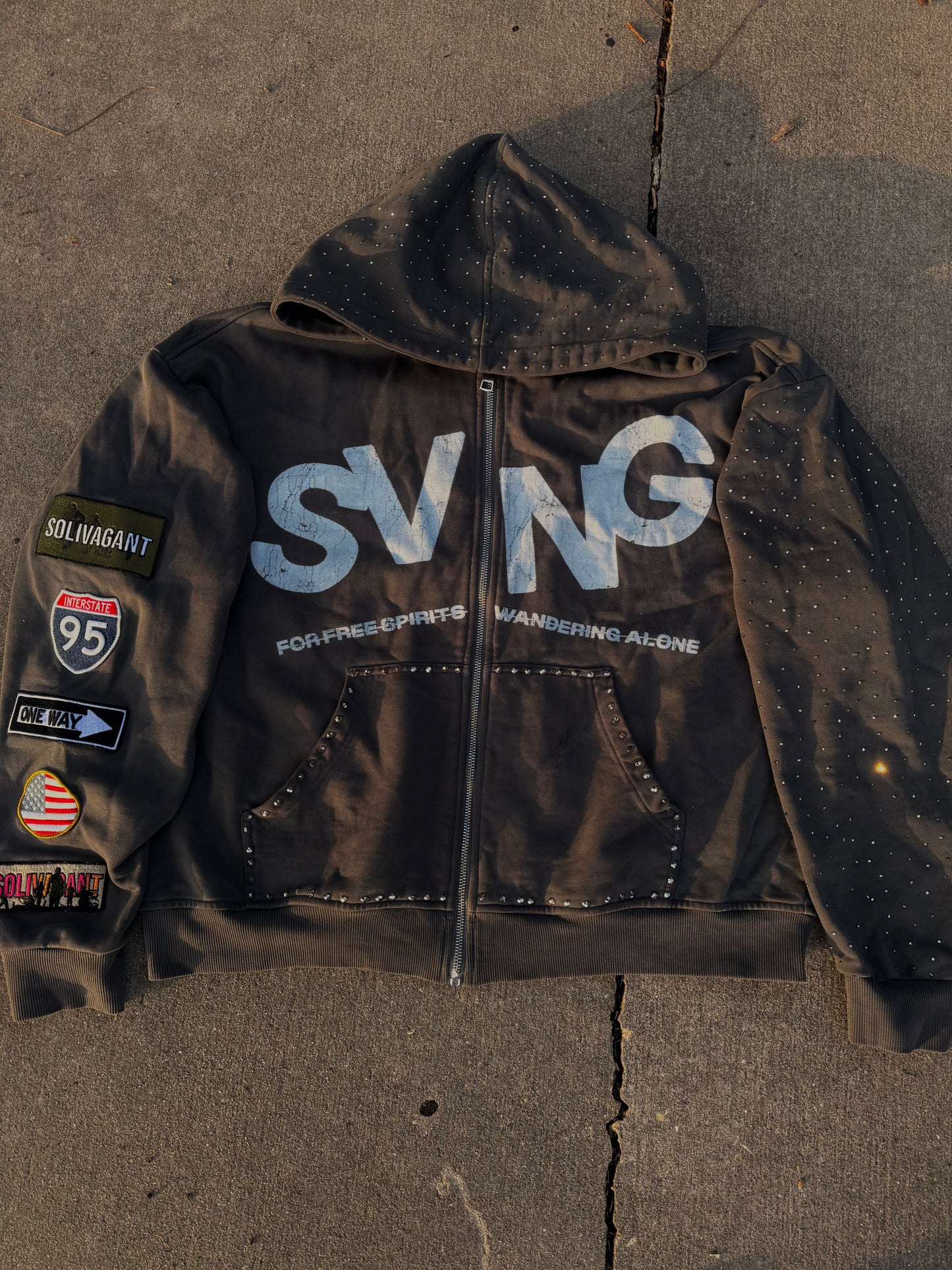SVNG PatchWork Zip-up